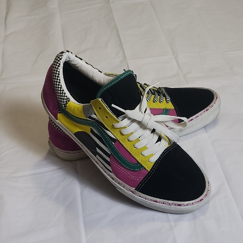 Vans‎ Men's Multicolor Sneakers with Suede Accents Size 12